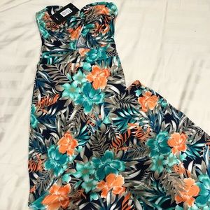 Fashion nova floral maxi dress